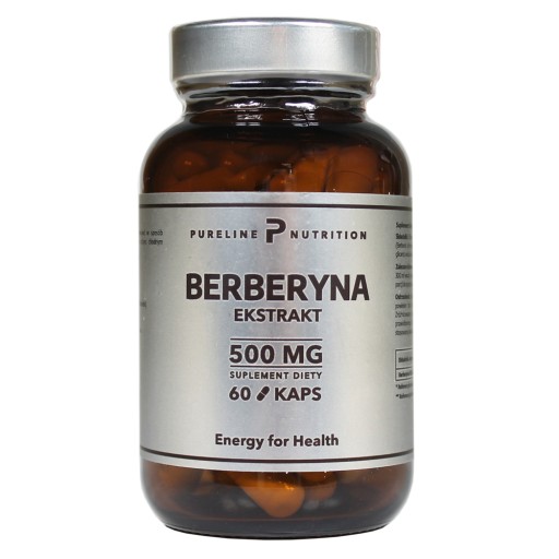 BERBERYNA berberis ekstrakt 98% 500 mg ODCHUDZANIE CUKRZYCA