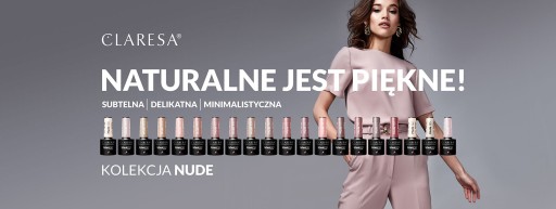 CLARESA БЕЖЕВЫЙ ГИБРИДНЫЙ ЛАК ДЛЯ НОГТЕЙ НЮД 105 5мл