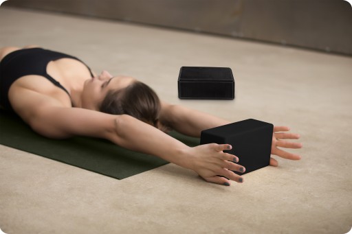 НАБОР YOGA CUBE БЛОК ДЛЯ ЗАНЯТИЙ ЙОГОЙ ПИЛАТЕС 2 шт.