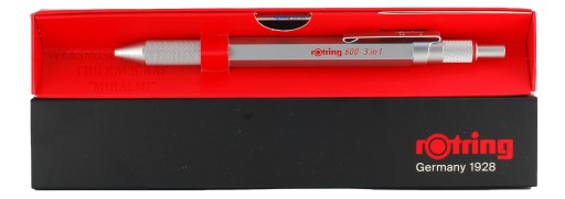 ПРОФ.АВТОМАТИЧЕСКИЙ КАРАНДАШ. MULTIPEN 3в1 RO600 ROTRING