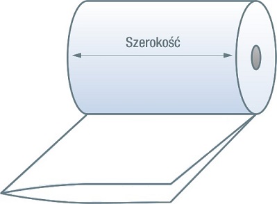 FOLIA TERMOKURCZLIWA POLIOLEFINA 45 cm / 25 mikronów