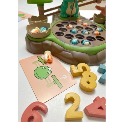 Аркадная игра динозавр учится считать рыбную рыбалку весу музыку woopie