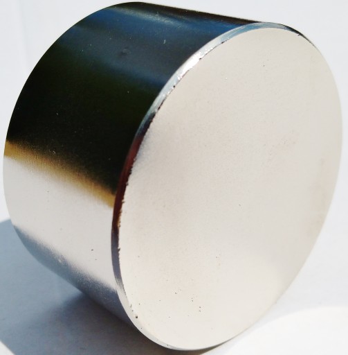 1x magnes neodymowy walcowy 100x20 magnesy neodym