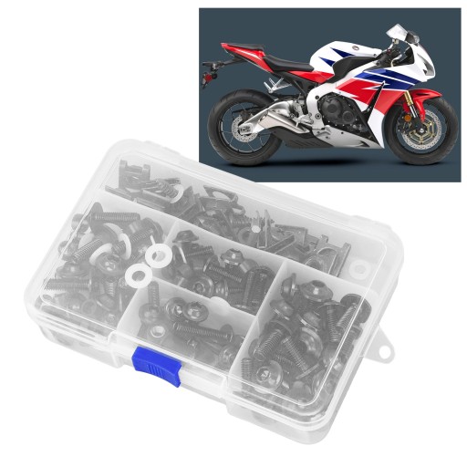 КОМПЛЕКТ ВИНТОВ ОБТЕКАТЕЛЯ МОТОЦИКЛА ДЛЯ SUZUKI GSXR600 GSXR750
