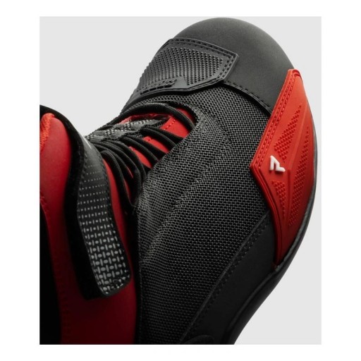 Короткие мотоциклетные ботинки REBELHORN SWIFT BLACK/RED (черно-красные) — ПОДАРКИ