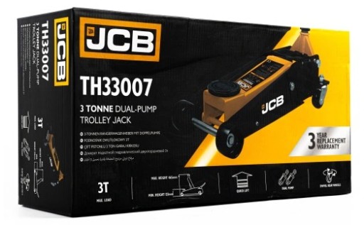 ПОДЪЕМНИК АВТОМОБИЛЬНЫЙ ДОМКРАТ ГИДРАВЛИЧЕСКИЙ ЦИЛИНДР 3T JCB Двухпоршневой