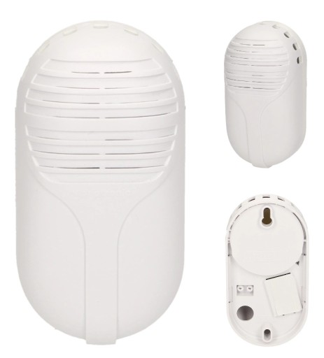 Dzwonek dwutonowy 230V OR-DP-VD-147/W biały