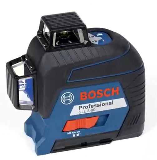 Laser krzyżowy GLL 3-80 Bosch Professional