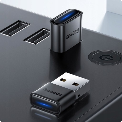 Адаптер Baseus BA04 USB-передатчик-приемник Bluetooth 5.1 для компьютера Dongl