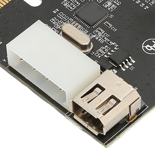 Карта PCIE 1X с 4 портами PCIE Firewire 1394A