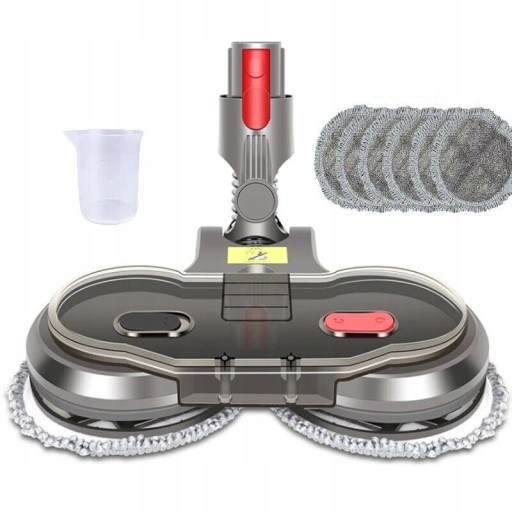 GŁOWICA MOP do DYSON V10 V11 V15 + ŚCIERECZKI 6X