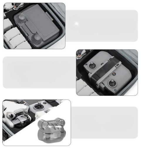 Futerał Wytrzymały HARD Case Etui Pokrowiec do DJI MINI 4 PRO RC 2 / RC-N2