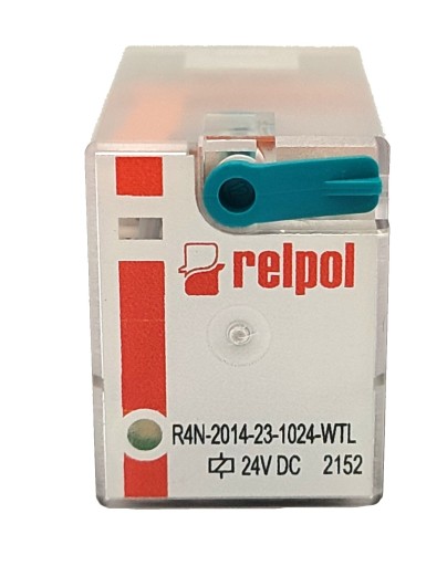 RELPOL 4P 24V DC R4N-2014-23-1024-WTL przekaźnik