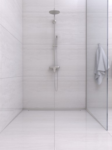 НАКЛОННАЯ ПОЛОСКА BALNEO INOX 130 СМ ФРОНТАЛЬНАЯ