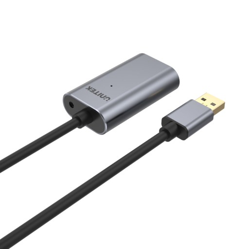 Przedłużacz USB Unitek Y-272 czarny 10 m