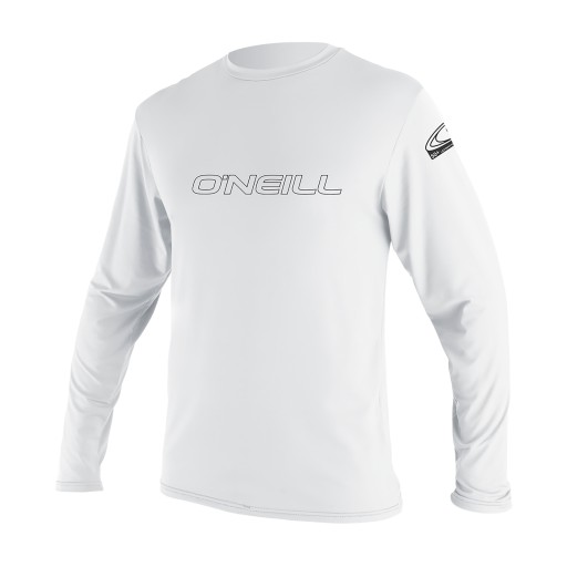 O'Neill Basic Skins LS Солнечно-белые детские плавки с длинными рукавами 133-141