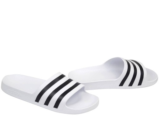 ADIDAS ADILETTE AQUA F35539 БЕЛЫЕ ШЛЕПАНЦЫ ДЛЯ БАССЕЙНА