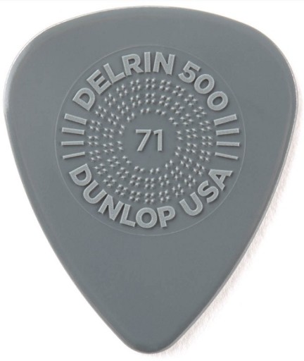 Медиатор 6 шт. DUNLOP PRIME GRIP DELRIN