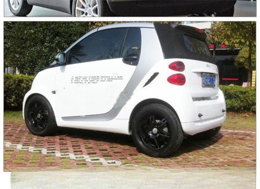 МОДИФИКАЦИЯ АВТОМОБИЛЯ SMART TAIL CONE АВТОМОБИЛЬНЫЙ ЗАДНИЙ ЗАЩИТНЫЙ ШИП ШИП 2 КОМПЛЕКТА