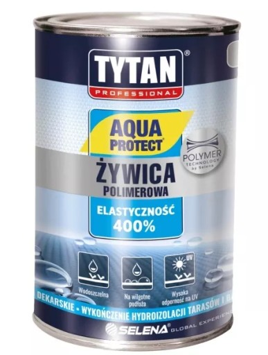 Полимерная смола Tytan Aqua серая 1 кг ОРИГИНАЛ