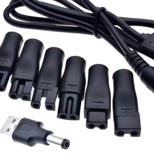 Разъем для зарядного конвертера Многоцелевой преобразователь 7 шт. и USB-кабель