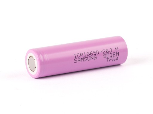 ICR18650-26J Аккумулятор Samsung 2600 мАч Li-Ion 5.2A