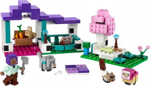 LEGO MINECRAFT 21253 REZERWAT ZWIERZĄT PREZENT