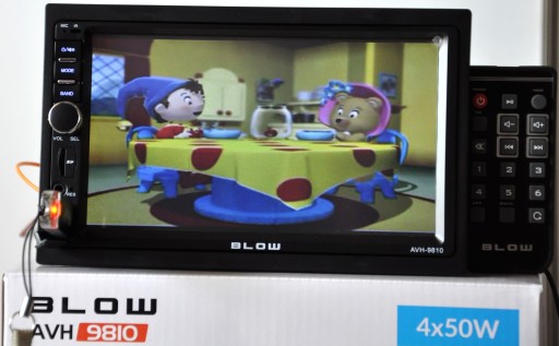 АВТОМОБИЛЬНАЯ РАДИО BLOW AVH-9810 2DIN 7 SD USB MP3