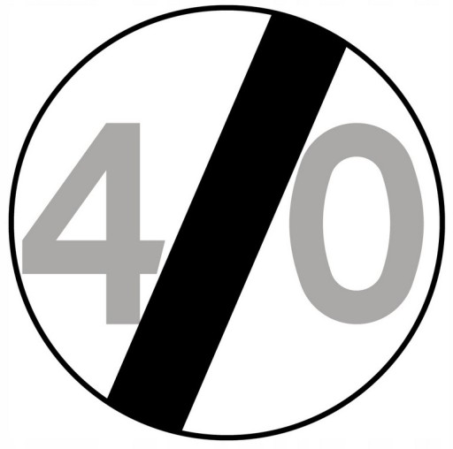 Знак Б-34 реверс огр скорость до 40 км/ч 400 I поколения