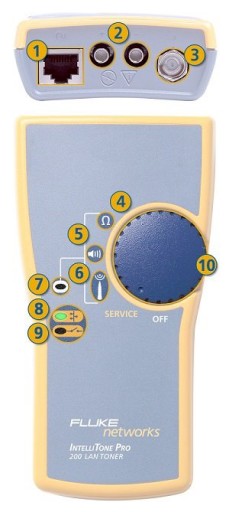 Тестер сетевых сетей Fluke Networks Pro 200 Поиск пар