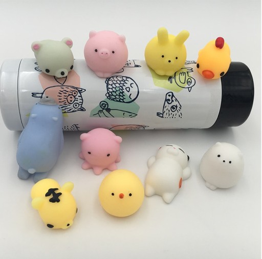 Moji Toys Squishy Mochi антистрессовые игрушки 50 штук