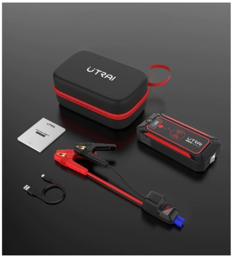 ПУСКОВОЙ СТАРТЕР-УСИЛИТЕЛЬ ЗАПУСКА 2500 А МОЩНЫЙ POWERBANK