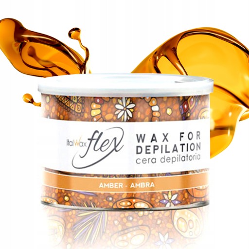 ItalWax Flex Янтарный воск в баллончике для депиляции ТЕЛА