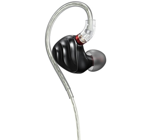 Fiio FH3 (Black / Czarny) - Hybrydowe słuchawki dokanałowe (IEM) MMCX HiRes