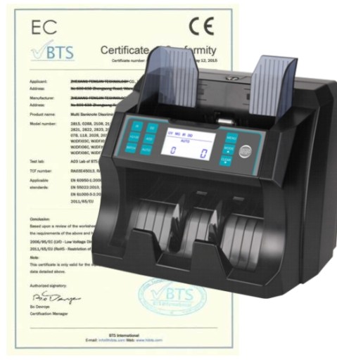 Счетчик банкнот Ludger BC 4040 BTS