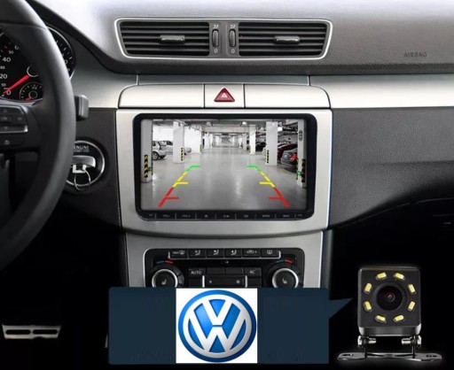 РАДИО 2DIN ЭКРАН 9 НАВИГАЦИЯ VW PASSAT ANDROID USB