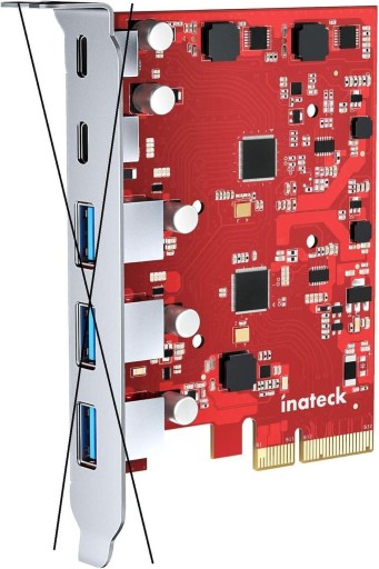 KONTROLER INATEC KU5211E 3X USB A - 2XUSB C PCI-E