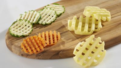 Tarka do Warzyw Borner waflowa - Idealna tarka do Chipsów z uchwytem