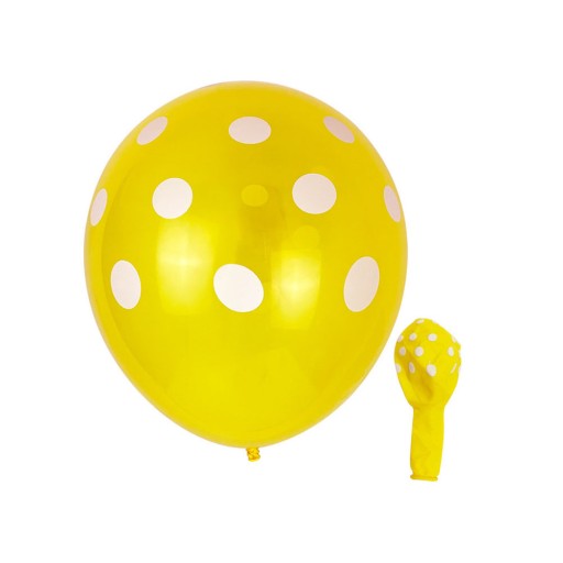 BALONY W ŻYWYCH KOLORACH Z DRUKEM lateksowym KIDS PARTY