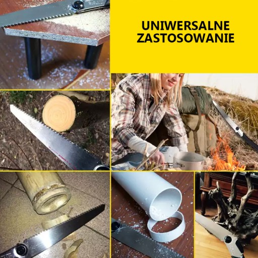 Японская складная пила для резки дерева Bushcraft Survival TAJIMA GKG 210мм