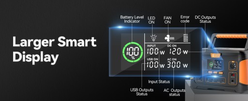 Аварийная электростанция Energy Bank FlashFish J1000Plus 1000 Вт 932 Втч
