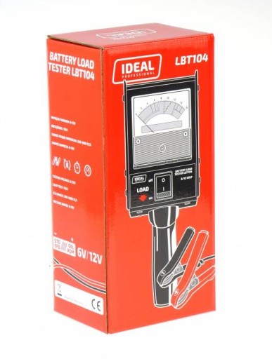 диагностический тестер LBT104 тестер аккумуляторных батарей IDEAL 6V 12V 135A тестер