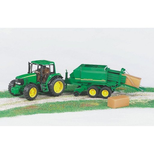 Пресс-подборщик Bruder John Deere 02017