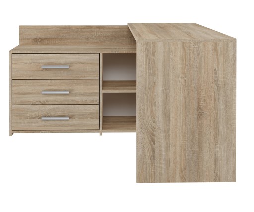БОЛЬШОЙ КОМПЬЮТЕРНЫЙ УГЛОВОЙ СТОЛ DANY OAK SONOMA