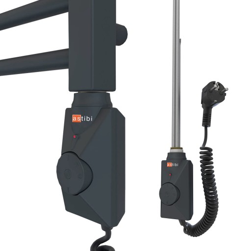 ASTIBI 600W ЧЕРНЫЙ ЭЛЕКТРИЧЕСКИЙ НАГРЕВАТЕЛЬ
