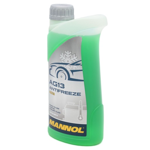 Зеленая охлаждающая жидкость 4013 Mannol AG13 1л