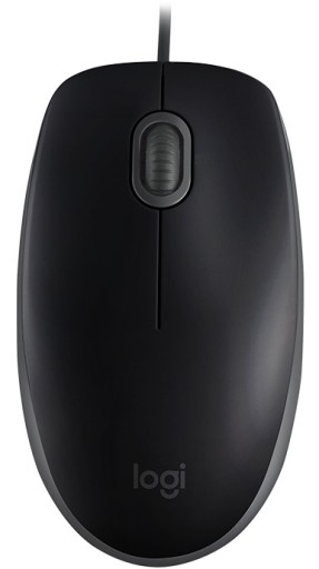 Logitech B110 Бесшумная оптическая проводная мышь