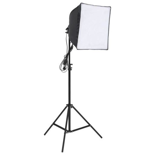 Fotograficzny zestaw studyjny z lampami i