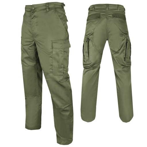 МУЖСКИЕ ВОЕННЫЕ ПРОЧНЫЕ БРЮКИ M65 BDU T/C MIL-TEC OLIVE XXL