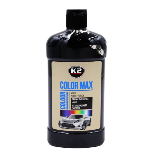 Черный цветной воск K2 Color Max 500 мл